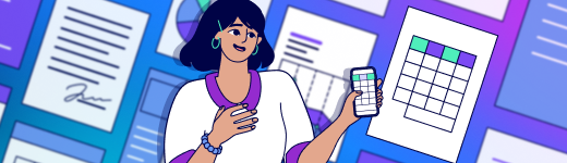 Mobile apps illustration