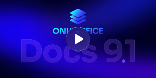 image::ONLYOFFICE Docs 9.1 video