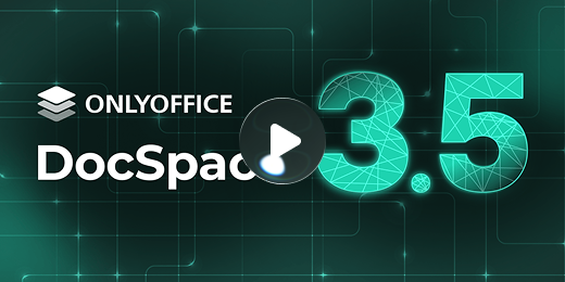 image::ONLYOFFICE DocSpace 3.5 video