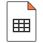 icon Spreadsheet Editor